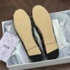 DIOR Ballet Flat Cotton Embroidered