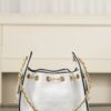 CHANEL 25bag Braided Raffia White & Black