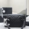 CHANEL Cambon Bowling Hobo Bag Small