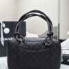 CHANEL Cambon Bowling Hobo Bag Small