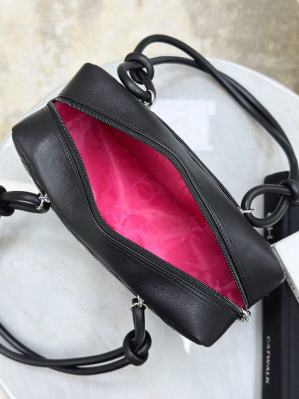 CHANEL Cambon Bowling Hobo Bag Small