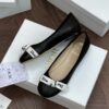 DIOR J’Adior Ballet Flat Black Lambskin