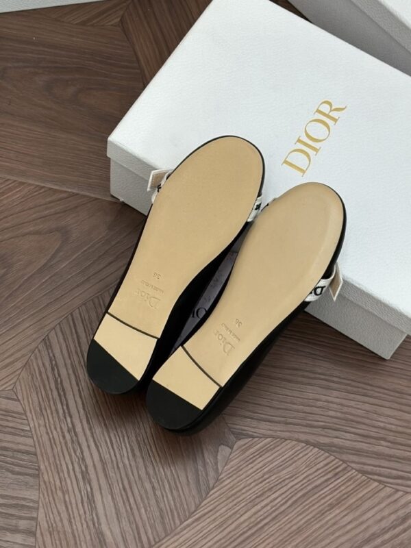 DIOR J’Adior Ballet Flat Black Lambskin