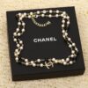 IMG_5556 CHANEL Pearl/Black Beads CC Baroque Sautoir Necklace