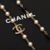 IMG_5557 CHANEL Pearl/Black Beads CC Baroque Sautoir Necklace