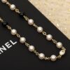 IMG_5558 CHANEL Pearl/Black Beads CC Baroque Sautoir Necklace