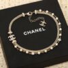 CHANEL Crystal, Imitation Pearl and Gold Metal Double Strand Choker
