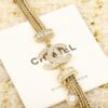 CHANEL Crystal, Imitation Pearl and Gold Metal Double Strand Choker
