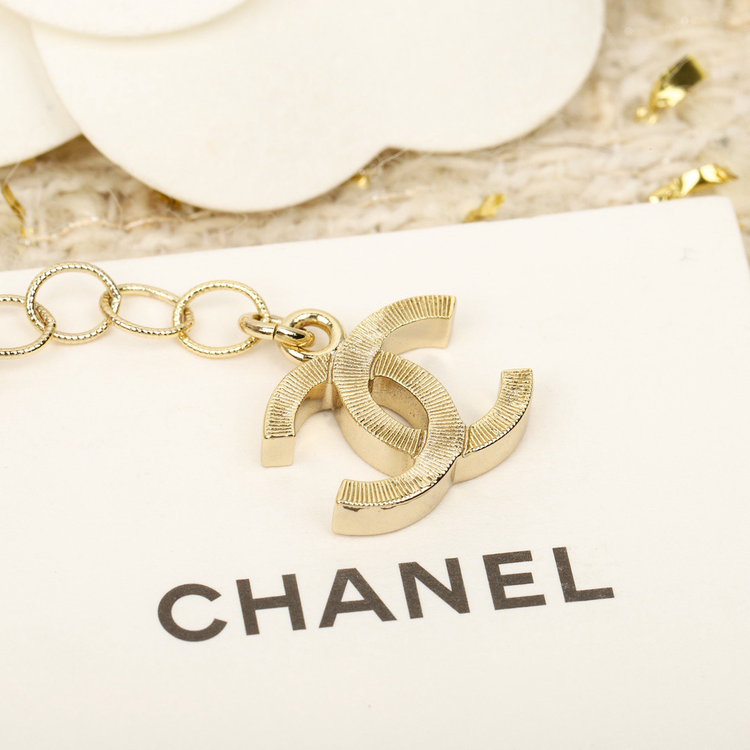 IMG_5669 CHANEL Crystal, Imitation Pearl and Gold Metal Double Strand Choker - 图片 6