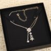 Chanel Necklaces Crystal Rhinestone