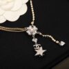 Chanel Necklaces Crystal Rhinestone