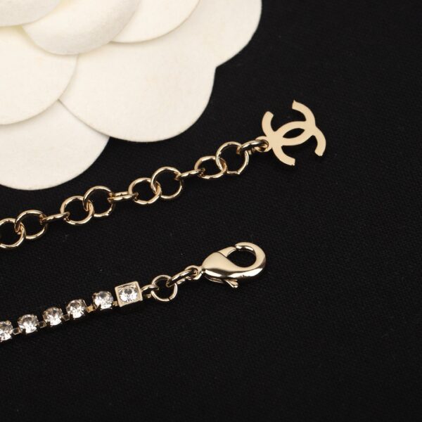 Chanel Necklaces Crystal Rhinestone