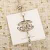 chanel metal artificial pearl necklaces chanel metal artificial pearl necklaces