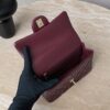 CHANEL MINI Classic Handbag With Top Handle Lambskin