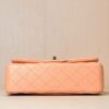 CHANEL Lambskin Classic Flap Light Orange