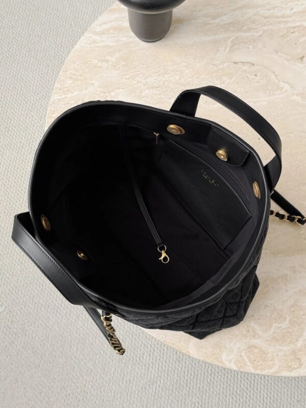CHANEL 26C Shopping Bag Washed Denim