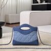 CHANEL 26P Clutch with chain Washed denim