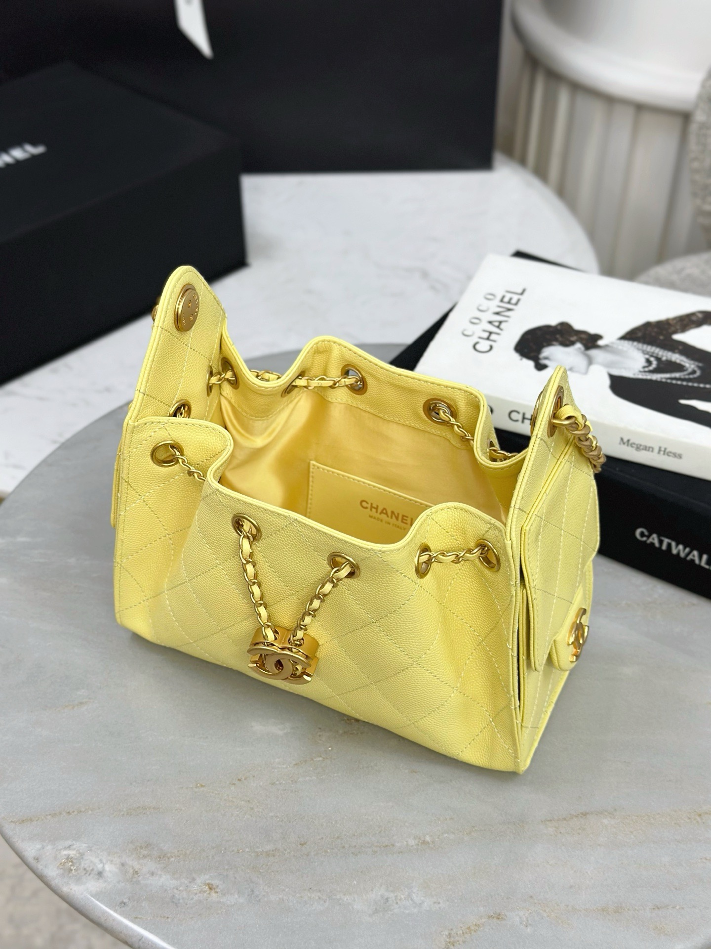 IMG_6090 CHANEL 25 mini handbag Grained calfskin - 图片 6