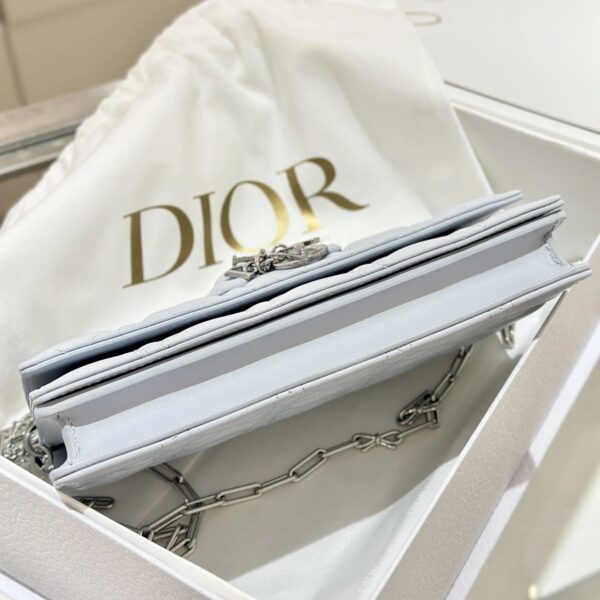 My Dior Mini Bag Ice Blue Cannage Lambskin