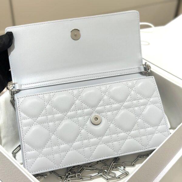 My Dior Mini Bag Ice Blue Cannage Lambskin