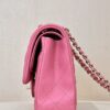 CHANEL Classique Flap Medium Handbag Champagne Gold Hardware