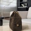 CHANEL 25 Hobo Bag Suede Brown