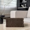 CHANEL 25 Hobo Bag Suede Brown
