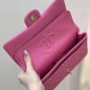 CHANEL Classique Flap Medium Handbag Champagne Gold Hardware