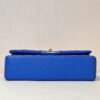 CHANEL Caviar Quiltedl Double Flap Blue