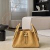CHANEL 25 Hobo Bag Suede-Ginger Yellow