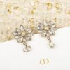 bloom in dior earrings