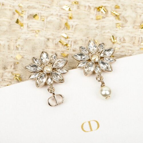 bloom in dior earrings