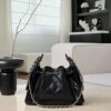 CHANEL 26C 25Bag Aged Calfskin In Black