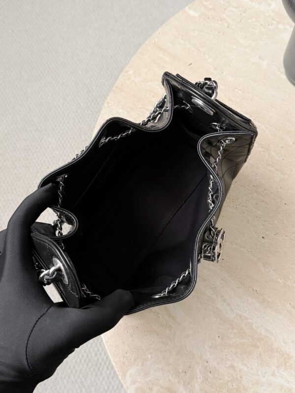 CHANEL 26C 25Bag Aged Calfskin In Black