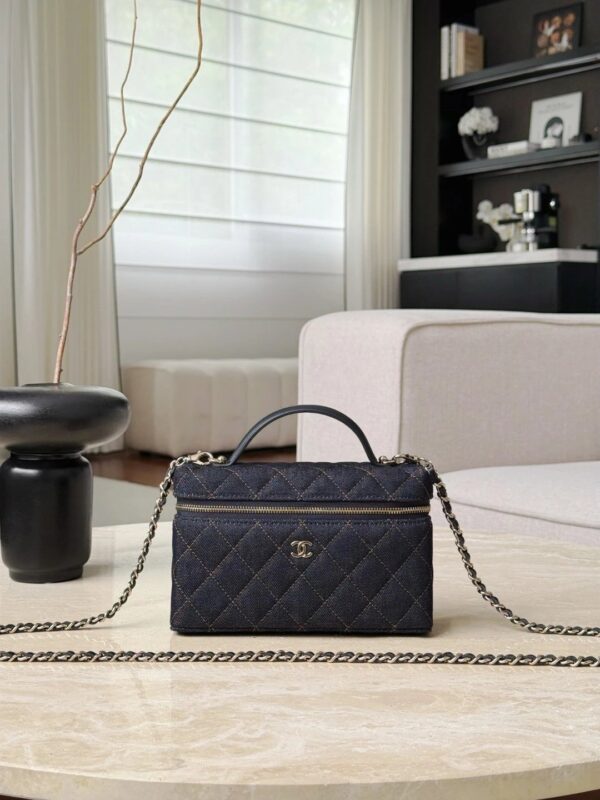 CHANEL 26P Denim Vanity Bag