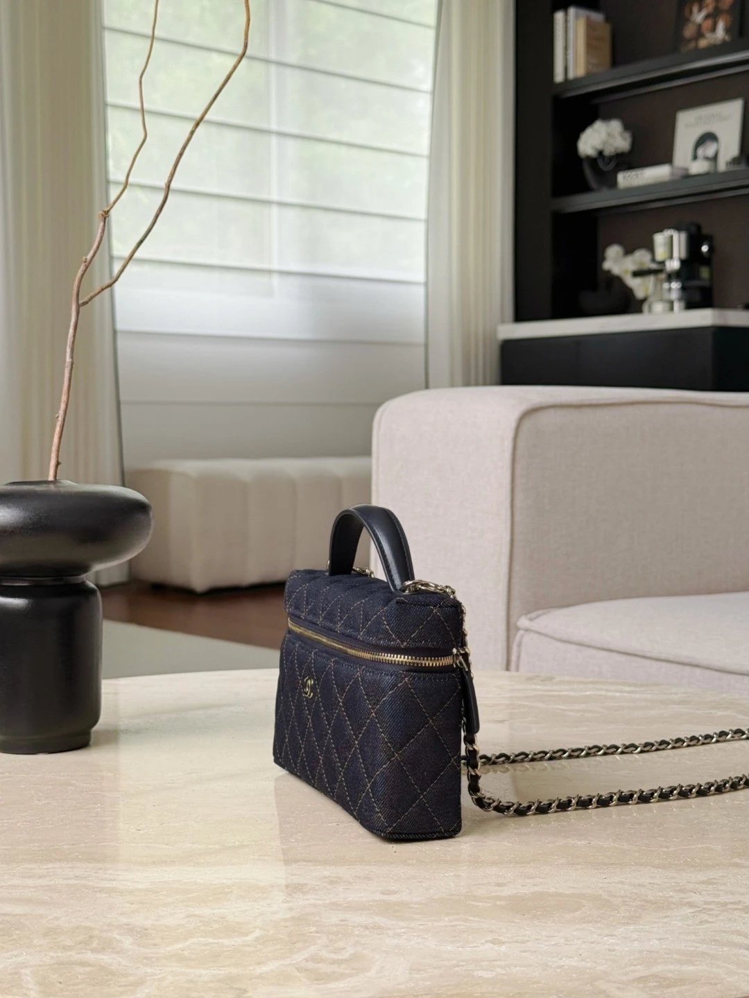 IMG_6766 CHANEL 26P Denim Vanity Bag - 图片 4