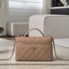 CHANEL 25P Vanity with chain – Grained calfskin