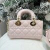 DIOR Mini Lady D-Joy Bag Pink Cannage Lambskin