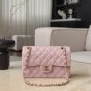 CHANEL Classique Flap Small Handbag Caviar Leather