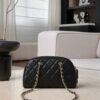 Chanel Clutch with chain Grained shiny calfskin