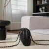 Chanel Clutch with chain Grained shiny calfskin