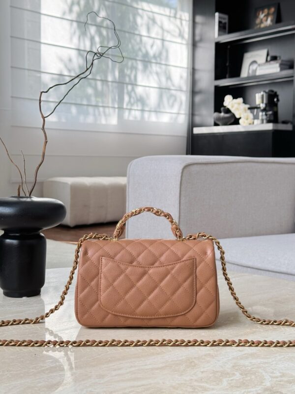 CHANEL 25B Mini Flap Bag with CC Top Handle