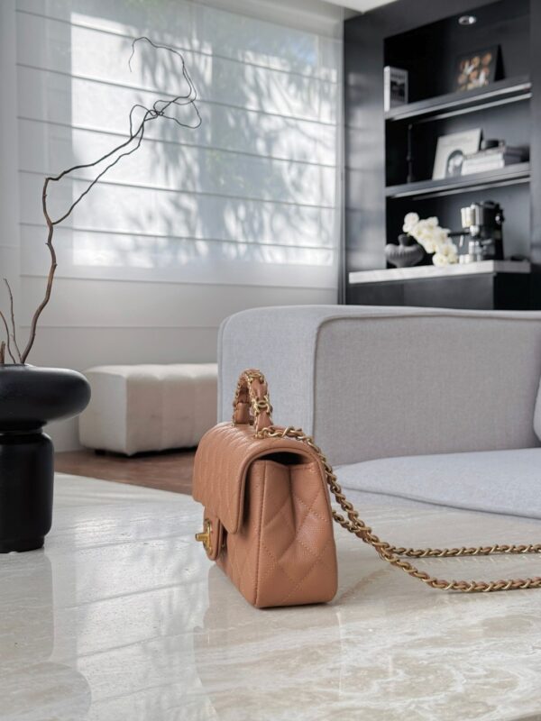 CHANEL 25B Mini Flap Bag with CC Top Handle