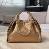 CHANEL 26C 25Bag Caviar leather In Metallic Bronze