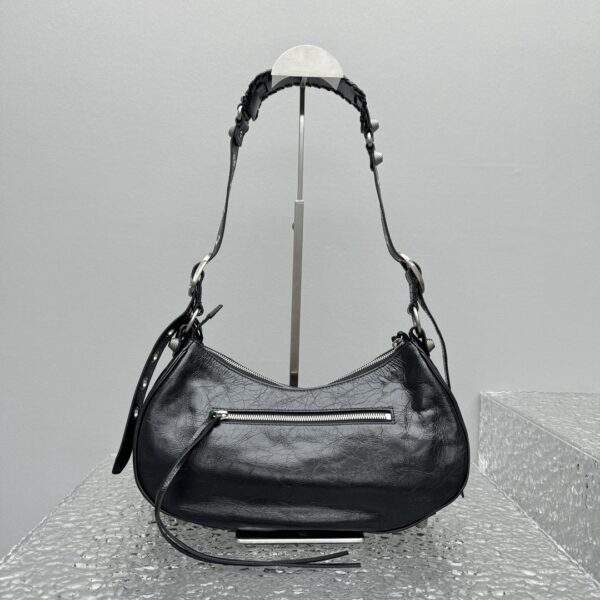 BALENCIAGA Le Cagole Shoulder Bag Small in Black