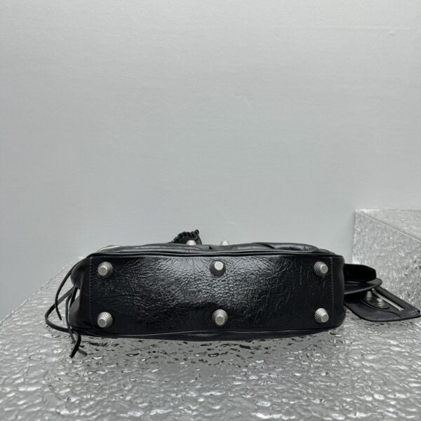 BALENCIAGA Le Cagole Shoulder Bag Small in Black