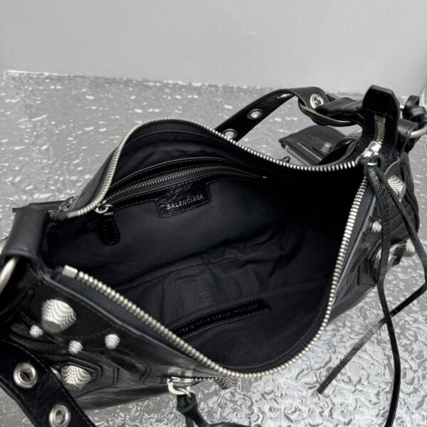 BALENCIAGA Le Cagole Shoulder Bag Small in Black