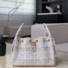 CHANEL 25 small handbag Wool tweed