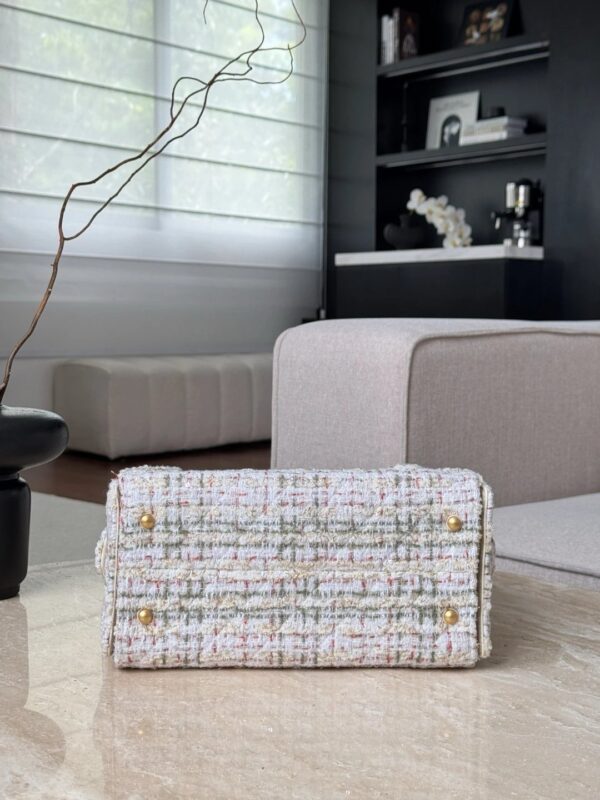 CHANEL 25 small handbag Wool tweed