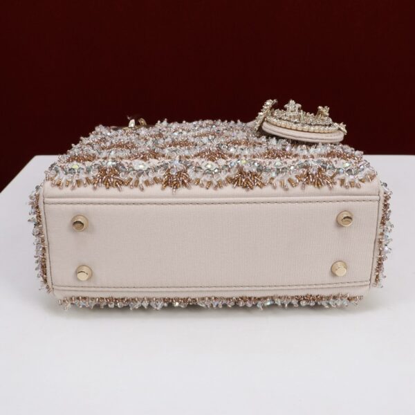 DIOR Mini Lady Pavé diamond embroidery